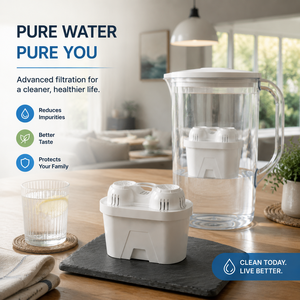 Factory Supply Household Water Filter Cartridge Replacement for <b>Kitchen</b> Water Pitcher Purification System - Product Image 1
