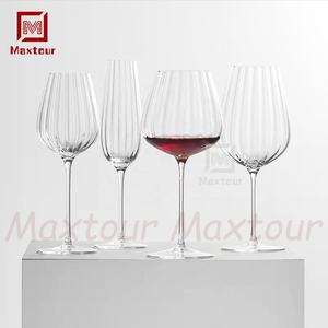 Verre à flûte à champagne gobelet transparent en cristal noir personnalisé de 8oz <span class=keywords><strong>verres</strong></span> à vin de <span class=keywords><strong>dégustation</strong></span> - Product Image 5