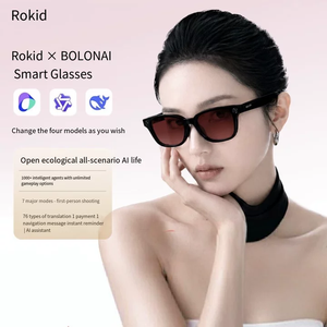 แว่นตาอัจฉริยะ ROKID <span class=keywords><strong>Leki</strong></span> Bolon AI รุ่นไม่มีหน้าจอ  พร้อมฟังก์ชั่นแปลภาษา ถ่ายภาพ  แว่นตาเสียงแบบสวมใส่ได้ - Product Image 1