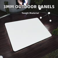 Panneau composite en aluminium miroir de haute qualité, moderne, 2-6 mm, pour revêtement mural extérieur, cuisine et salle de bain
