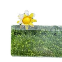 100 Pcs/kantong Krisan Daisy Buatan Aksesoris Karangan Bunga DIY Kotak Permen Bunga Buatan Dekorasi Pernikahan Rumah