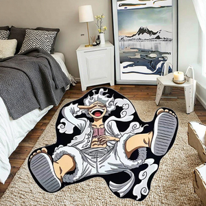 Tappeto Personalizzato One Piece Anime, Tappetino Luffy Antiscivolo Morbido in Poliestere Stampato per <span class=keywords><strong>Camera</strong></span> da Letto e Sala Giochi - Product Image 4