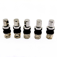 Valve de pneu sans chambre à air Toolon TR33E TPMS pour moto, valve à embout droit en métal, noyau de valve en laiton et aluminium, accessoires extérieurs automobiles