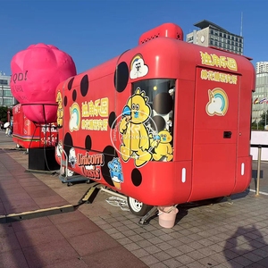 Camión de Comida Personalizado 2025, Carrito de Hot Dogs, Remolque de Comida Móvil, Remolque de Concesión para Pizza, Hamburguesas, Helados y Café - Product Image 5