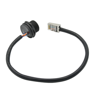 Konektor Rj45 Kabel Ethernet Kustom Profesional Soket Plug Pria Wanita Konektor Rj45 Kabel Audio Video Industri Tahan Air - Product Image 5
