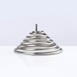 สปริงแบบขดลวดคาร์บอนสตีล Heli Spring OEM เส้นผ่านศูนย์กลางลวด 1 มม. เส้นผ่านศูนย์กลางภายนอก 10 มม. แบบหมุนซ้าย สปริงอัดขนาดเล็ก สำหรับอุตสาหกรรมยานยนต์ กวางตุ้ง - Product Image 1