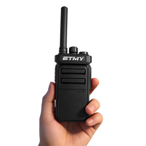 Ensemble radio bidirectionnel analogique UHF compact, portée 3 km, 16 canaux, talkie-walkie portable, contrôle VOX, batterie Li intégrée pour - Product Image 6