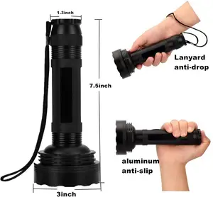 Uv 365nm Flashlight UV Lampe Torche 100 LED 395NM 365NM Black Light 6*AA UV Flashlight Money Detector For Dog Urine Bed Bug
