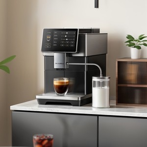 เครื่องชงกาแฟ Dr.Coffee H3 อัตโนมัติเต็มรูปแบบ พร้อมหน้าจอสัมผัส ตั้งโปรแกรมได้ มีเครื่องทำฟองนม เครื่องชงกาแฟขนาดเล็กสำหรับใช้ในบ้าน - Product Image 3