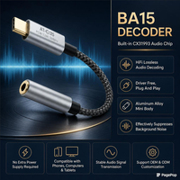 Adaptador de Audio Tipo C 3.5 al por Mayor, Chip CX31993, Carcasa de Aluminio, Plug and Play, Alta Fidelidad, Compatible con Personalización