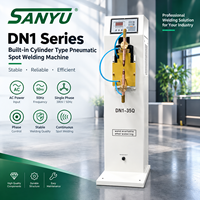 SANYU Nouvelle soudeuse à résistance pneumatique industrielle 380V DN1-35KVA en acier au carbone et acier inoxydable, machine de soudage par points