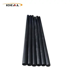 Factory Supply High Performance Customized Size Carbon Fiber Peek Rod Colored Peek Rods Glass Fiber Peek Rod