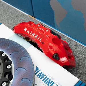 Système de freinage automobile NAINEIL Performance, étrier de frein avant forgé à 6 pistons, NS6 BBK, kit de gros frein à 6 pistons pour BMW X5 E70 - Product Image 5