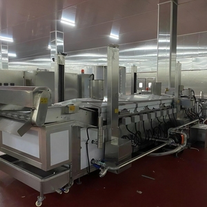 Máquina Freidora de Palitos de <span class=keywords><strong>Pollo</strong></span> Cubiertos de Queso, la Comida Más Popular de Europa, Máquina Procesadora de Hot Dogs Crujientes para Plantas de Alimentos - Product Image 3