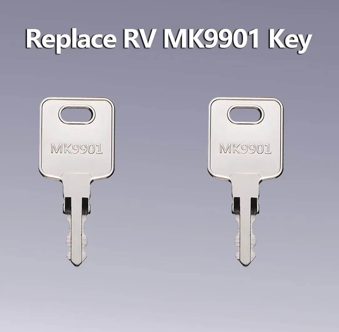 RV Motorhome Key MK9901 เหมาะกับรหัส FIC 9901- M / 6601 รูปแบบใหม่ Motorhome Master Key สีเขียว