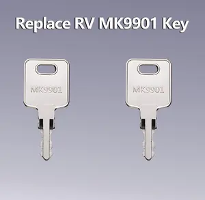 RV Motorhome Key MK9901 Convient au code FIC 9901- M / 6601 Nouveau Style Motorhome Master Green Key