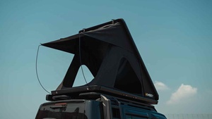 Highly Recommended 2 Person Waterproof 4wd Car Camping <b>Large</b> Inside Room Aluminium Hard Roof Top <b>Tent</b> - Product Image 6