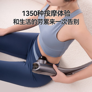Electric Massage Stick Rechargeable With Heating 4 Massage Heads For Shoulder Neck Back Waist Legs Feet - Product Image 5