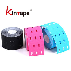 5cm * 5m Perforato I Muscoli Sport Adesivo Tape Terapeutico Cura Elastico Physio Perforato Kinesiologia Fasciatura del Nastro Traspirante - Product Image 1