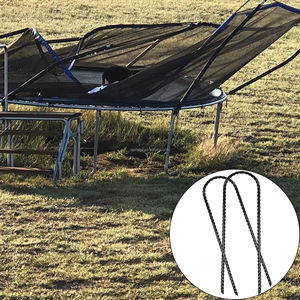 Tumpukan angin trampolin baja galvanis berbentuk U, jangkar runcing untuk tenda berkemah tugas berat - Product Image 6