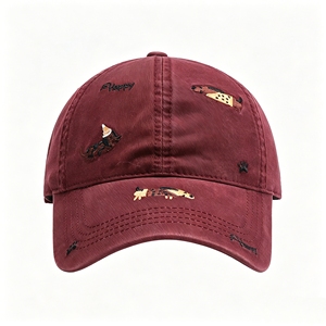 Gorra de Béisbol Bordada con Diseño de Dachshund en 6 Colores - Gorra con Visera Curva, Transpirable y con Protección Solar para Hombres y Mujeres, Deportes al Aire Libre - Product Image 2
