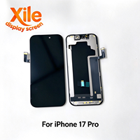 Écran LCD de téléphone portable Xile pour iPhone 17 Pro, assemblage d'écran de 6,3 pouces avec numériseur de remplacement et garantie d'un an