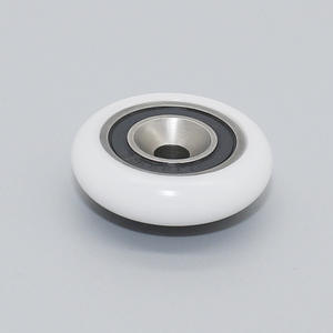 ลูกล้อประตูและหน้าต่างสแตนเลสพร้อมโอริง รุ่น S688RS ผลิตจาก POM รูฝังหัวสกรู ขนาด 4*23*6 มม. จัดจำหน่ายโดยผู้ผลิต - Product Image 5