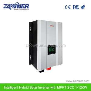 ZLPOWER ชุดโซลาร์ไฮบริดคุณภาพสูง 5000W 24V 220V พร้อมหน้าจอ LCD ระบบ MPPT จ่ายไฟได้ทั้งแบบคู่/เดี่ยว คลื่นไซน์บริสุทธิ์ ประสิทธิภาพ 98% - Product Image 4