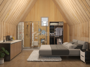 <span class=keywords><strong>Casa</strong></span> Prefabricada Triangular Moderna y Elegante, <span class=keywords><strong>Casa</strong></span> Modular <span class=keywords><strong>de</strong></span> Lujo Única - Product Image 3