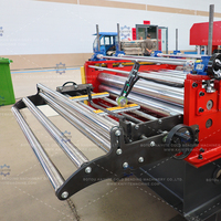 Machine de découpe automatique de métal pour bobines d'acier, machine de découpe et de rembobinage automatique avec commande PLC