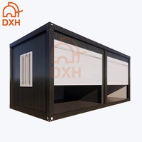 Daxiang fournisseur OEM ODM paquet plat maison conteneur préfabriqué portable 2 voitures double conteneur garage pour parking