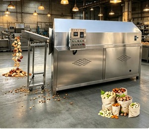 Tostador Eléctrico Pequeño para Frutos Secos para Plantas de Procesamiento de Alimentos - Apto para Anacardos, Cacahuetes, Granos de Café y Diversos Frutos Secos - Product Image 1