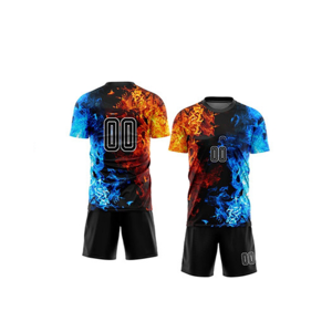 Panas set kustom Jersey desain Logo sepak bola olahraga Anda bertema De 10 seragam pria Semua Logo Jersey panas - Product Image 1