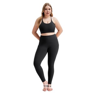 กางเกงโยคะไร้รอยต่อสำหรับผู้หญิงใส่ในฤดูร้อนกางเกงฟิตเนสแบบแห้งเร็วกระเป๋าคาดเอวสำหรับใส่ออกกำลัง - Product Image 4