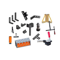 Nouvelle Station de Soudage en Acier, Poste de Soudage 3D Robuste, Modulaire, pour Atelier Industriel, Fixation de Fabrication, Acier Q355, Sans Électricité