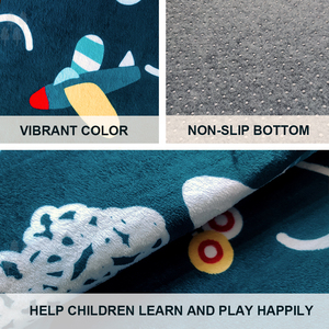 <span class=keywords><strong>Tappeto</strong></span> Educativo Divertente con Stampa di Aerei per Bambini, Tappetino da <span class=keywords><strong>Gioco</strong></span> per Asilo Nido, <span class=keywords><strong>Tappeto</strong></span> Tatami per Cameretta - Product Image 3