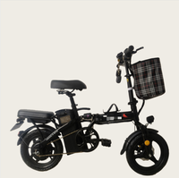 Aairsk 500W 15AH Vélo électrique de déplacement 14 pouces 48v Vélo de montagne pliable batterie lithium amovible Vélo pliant 20 MPH