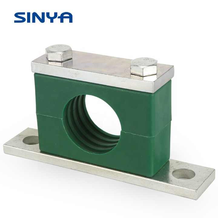 Abrazadera De Tubería Hidráulica 2 Piezas Abrazaderas De Tubería De