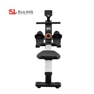 Home Gym Commercial Cardio Equipment Back Foldable Magnetic Console Rowers <b>Rowing</b> <b>Machine</b> With LCD Monitor - Product Image 4