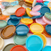 Anneaux de reliure RINGNOTE 28 mm en plastique, 1,1 pouce, lot de 1000, couleurs tendance, pour carnets et agendas à disques