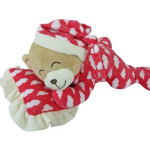 Peluche Ours Endormi avec Oreiller, Jouet en Peluche Ours pour 2021, Best-seller <span class=keywords><strong>Amazon</strong></span> - Product Image 2