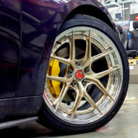 Ensemble de jantes forgées SJ 16-22 pouces, 2 pièces, 5x112 5x120, compatibles avec VW Golf GTI Audi TT RS7 Nissan GTR Mitsubishi Benz