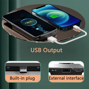 Thêm Bên Ngoài 10000MAh 6800MAh Phổ Battery Charger Trường Hợp Type-C Phổ Ngân Hàng Điện Cho Android Điện Thoại Di Động - Product Image 3