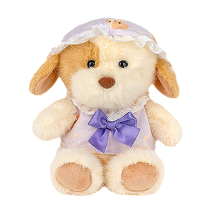 Peluche Maialino Rosa <span class=keywords><strong>con</strong></span> Vestito e Cappellino Giallo in Pizzo, Simpatico Animale da Fattoria, Morbida Bambola in Stile Country, Regalo <span class=keywords><strong>per</strong></span> <span class=keywords><strong>Bambini</strong></span> - Product Image 2