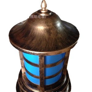 โคมไฟเสาทองแดง Redsheng Lighting แบบ LED E27 ติดตั้งกึ่งฝัง สำหรับสวนภายนอกอาคาร - Product Image 5