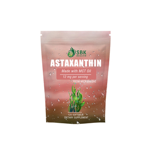 Service de Marque Blanche : Gélules d'Astaxanthine 120 unités, 12 mg par dose, à base d'huile MCT issue de microalgues, Complément Alimentaire - Product Image 1