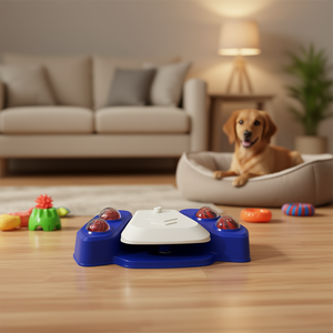 Dispensador de agua para mascotas, fuente para beber para perros, modelo de escritorio de plástico activado por presión manual CJ-CJDT2472336 - Product Image 2