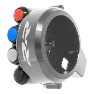 Cache de commande d'accélérateur avec interrupteur de guidon intégré pour BMW S 1000 RR (Titane) - Product Image 4