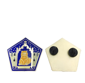 Precio al por mayor de fábrica Venta caliente Aleación de zinc Esmalte duro Gritty Personal Custom Platypus Esgrima Insignia con embragues de mariposa - Product Image 4