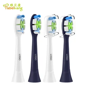 Factory Directly sale Sonic Electric Snap-on Copper free Toothbrush Head Refill with HX9023 HX9265 4100 C2 C3 C1 W2 W3